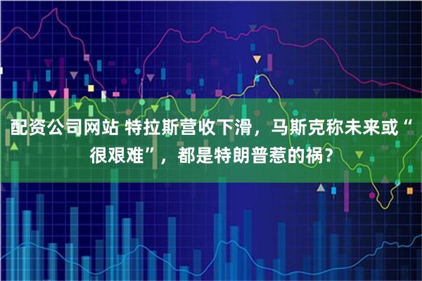配资公司网站 特拉斯营收下滑，马斯克称未来或“很艰难”，都是特朗普惹的祸？